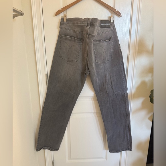 Calvin Klein Gray Straight Jeans, 38 x 30 - Picture 2 of 6
